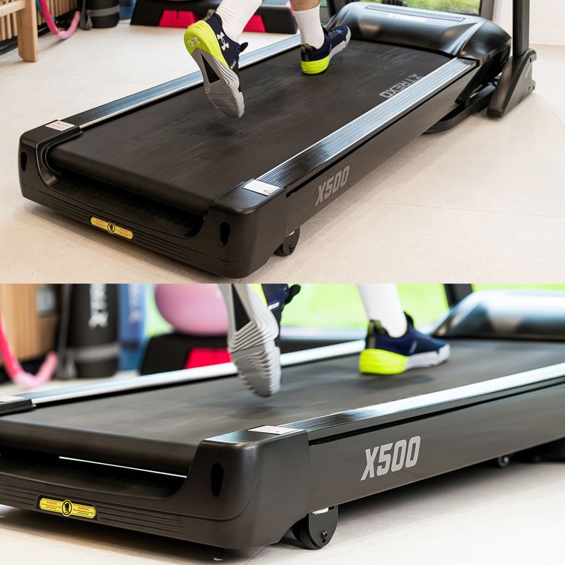 TREXO TXO-X500 electric treadmill black 7