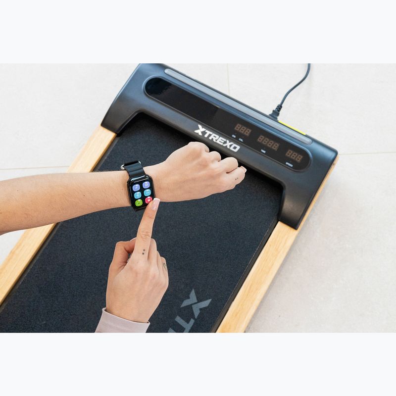XTREXO TXO-W250 Walking Pad electric treadmill black/brown 7
