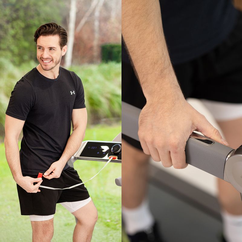 XTREXO TXO-X250-S silver electric treadmill 7