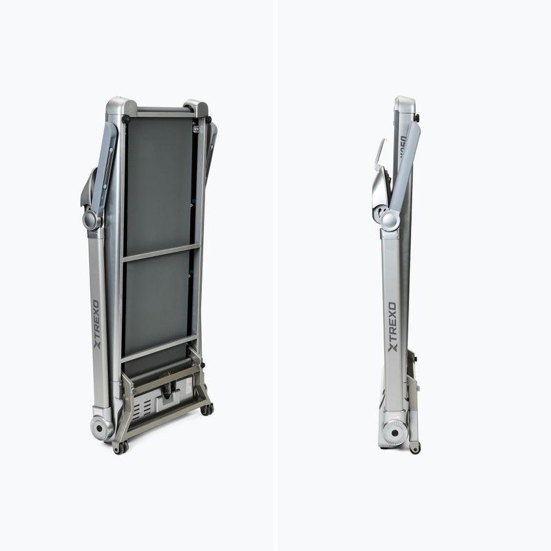 TREXO TXO-X250-S silver electric treadmill 18