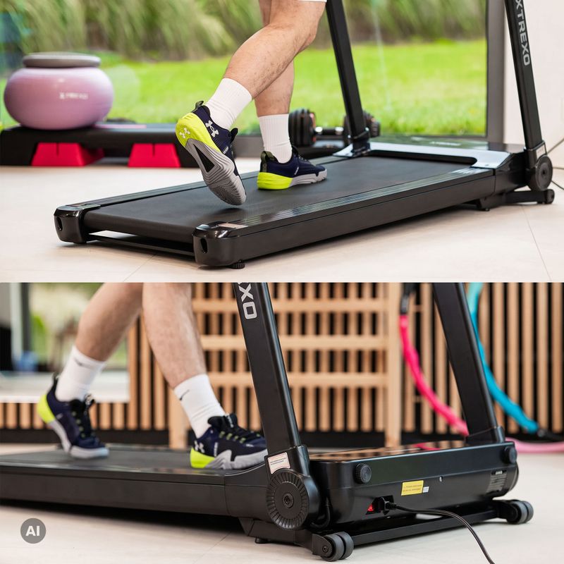 XTREXO TXO-X250-B electric treadmill black 9