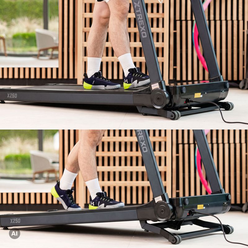 XTREXO TXO-X250-B electric treadmill black 10