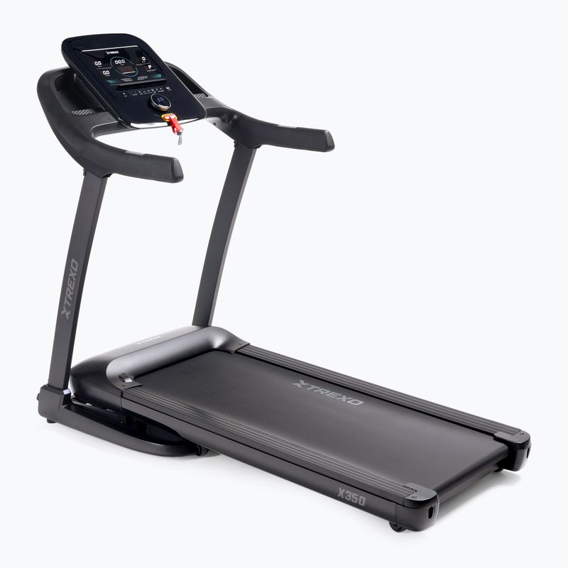 TREXO TXO-X350-B electric treadmill black