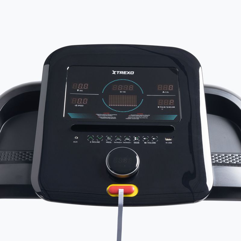 TREXO TXO-X350-B electric treadmill black 6