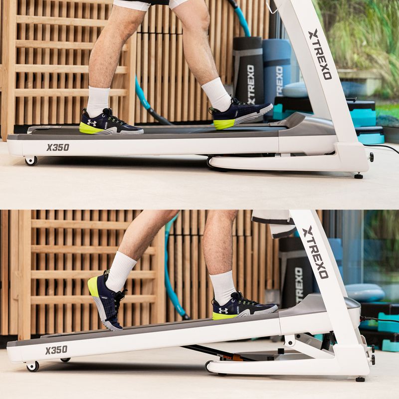 XTREXO TXO-X350-W electric treadmill white 7
