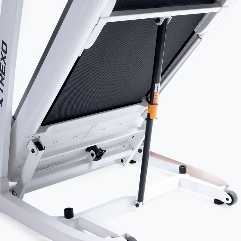 TREXO TXO-X350-W electric treadmill white 12