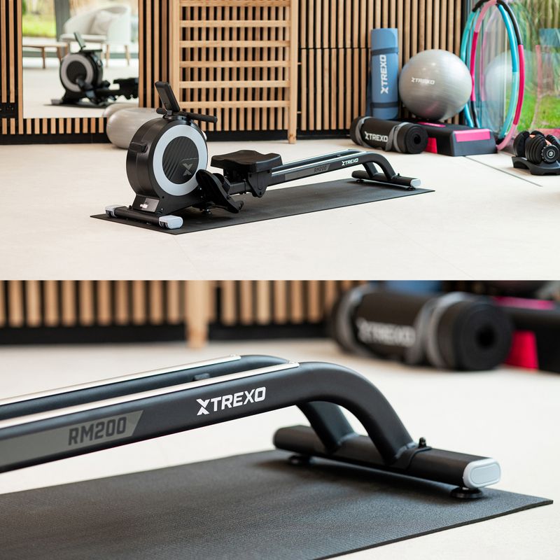 XTREXO TXO-RM200 magnetic rower black 4