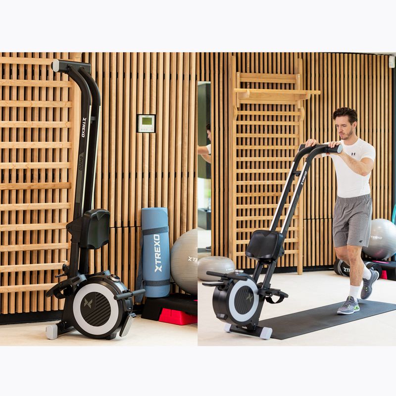 XTREXO TXO-RM200 magnetic rower black 8