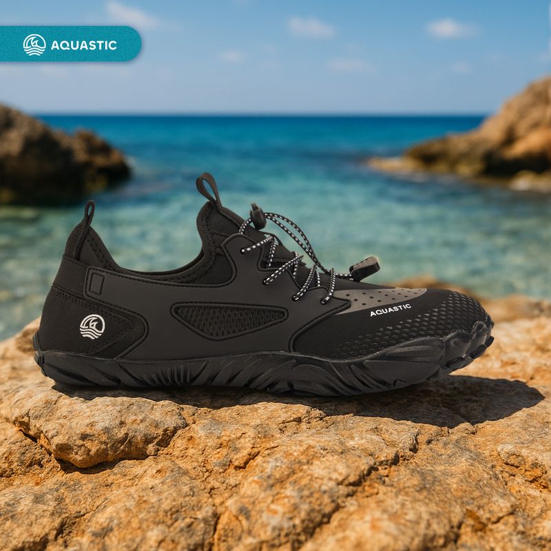 Men's water shoes AQUASTIC Saros black 2