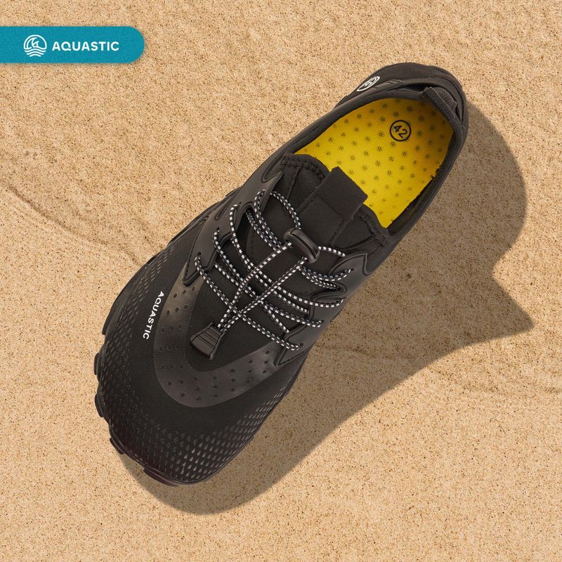 Men's water shoes AQUASTIC Saros black 3