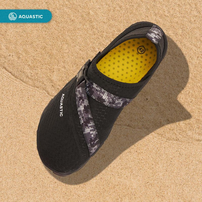 Men's water shoes AQUASTIC Gatun black 4