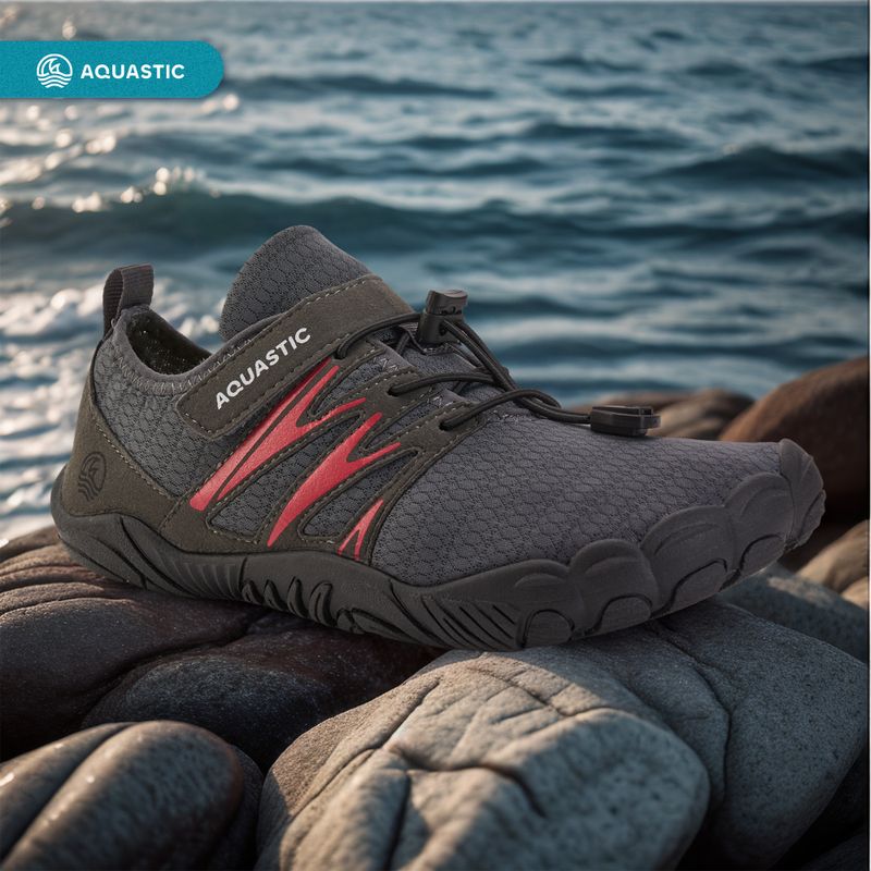 Water shoes AQUASTIC Mayor grey  3