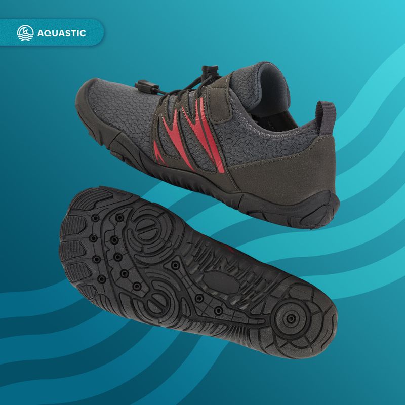 Water shoes AQUASTIC Mayor grey  5
