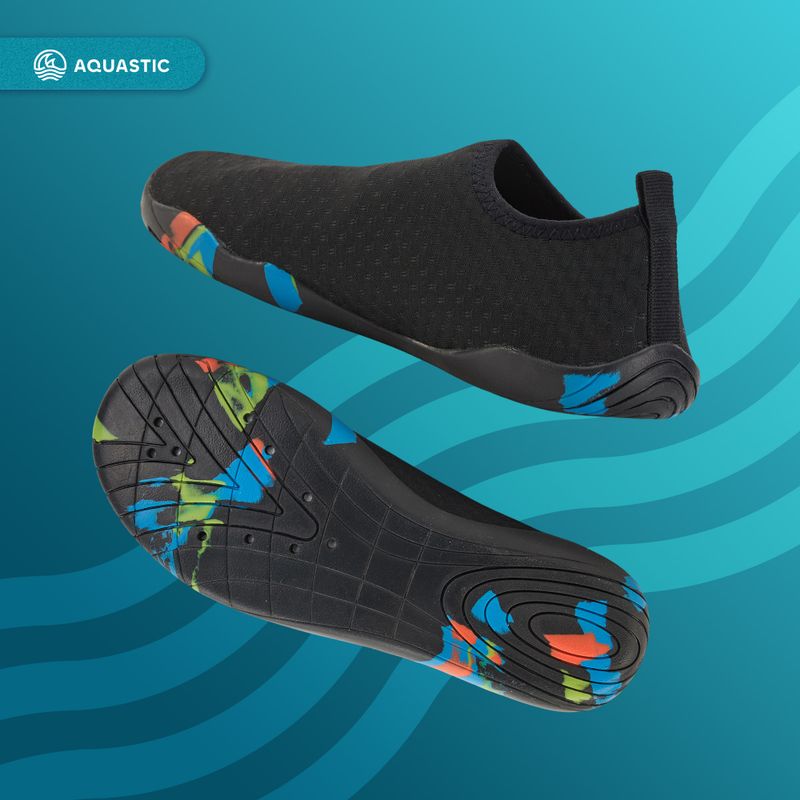 Water shoes AQUASTIC Panam black 5