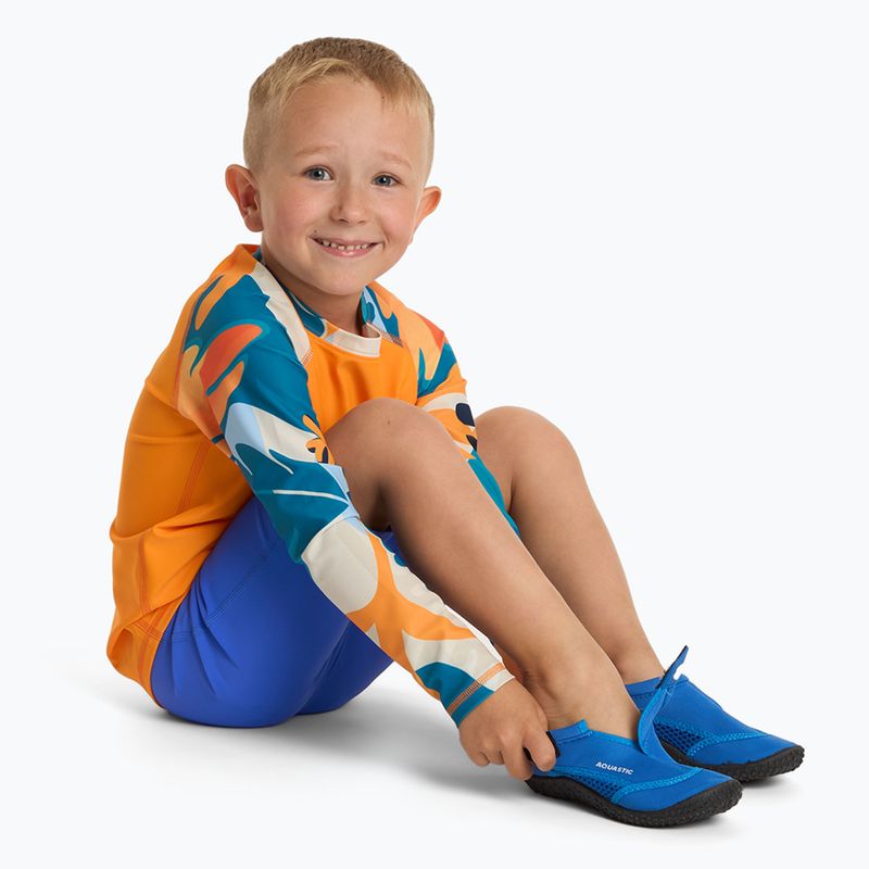Children's water shoes AQUASTIC Nino navy blue 4