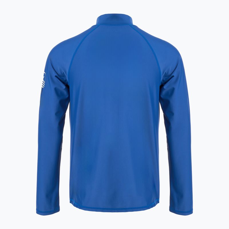 AQUASTIC UV 50+ UPF Rimos navy blue swimming longsleeve 2