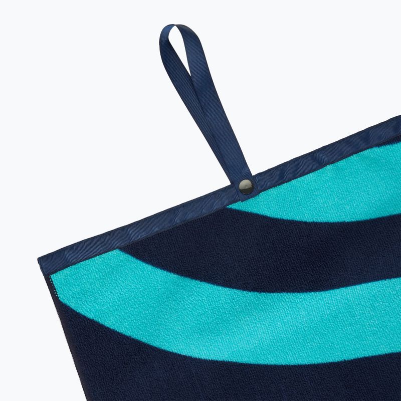 AQUASTIC Wavey navy blue/blue towel 5