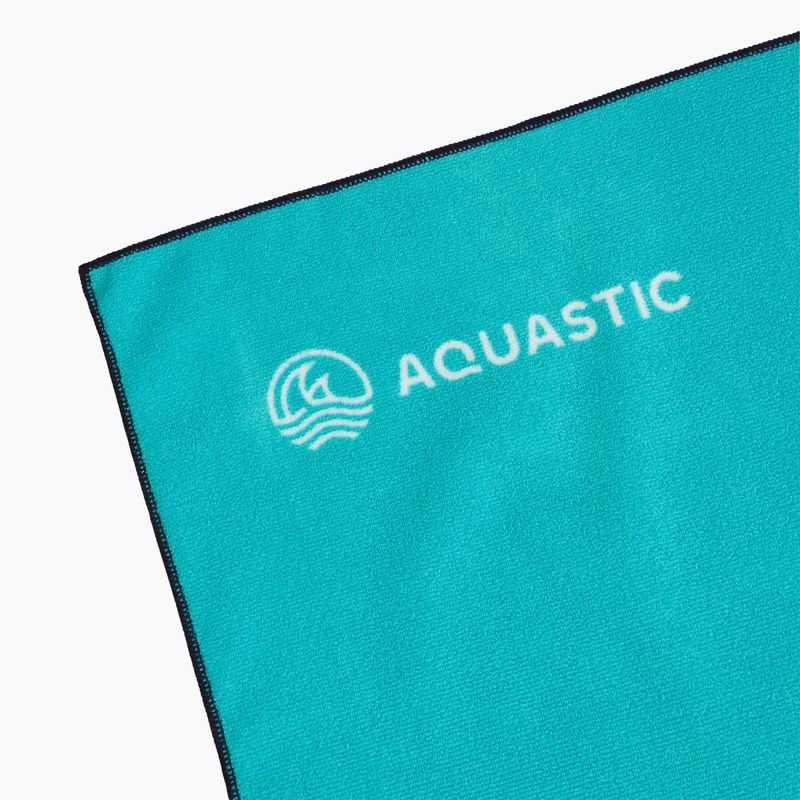AQUASTIC Wavey blue/green towel 3