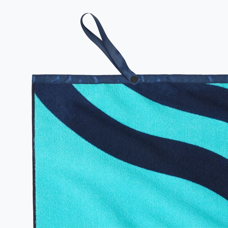 AQUASTIC Wavey blue/green towel 5