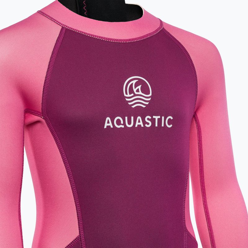 Children's swimming foam AQUASTIC Wavey LG Jrg 2 mm pink 4