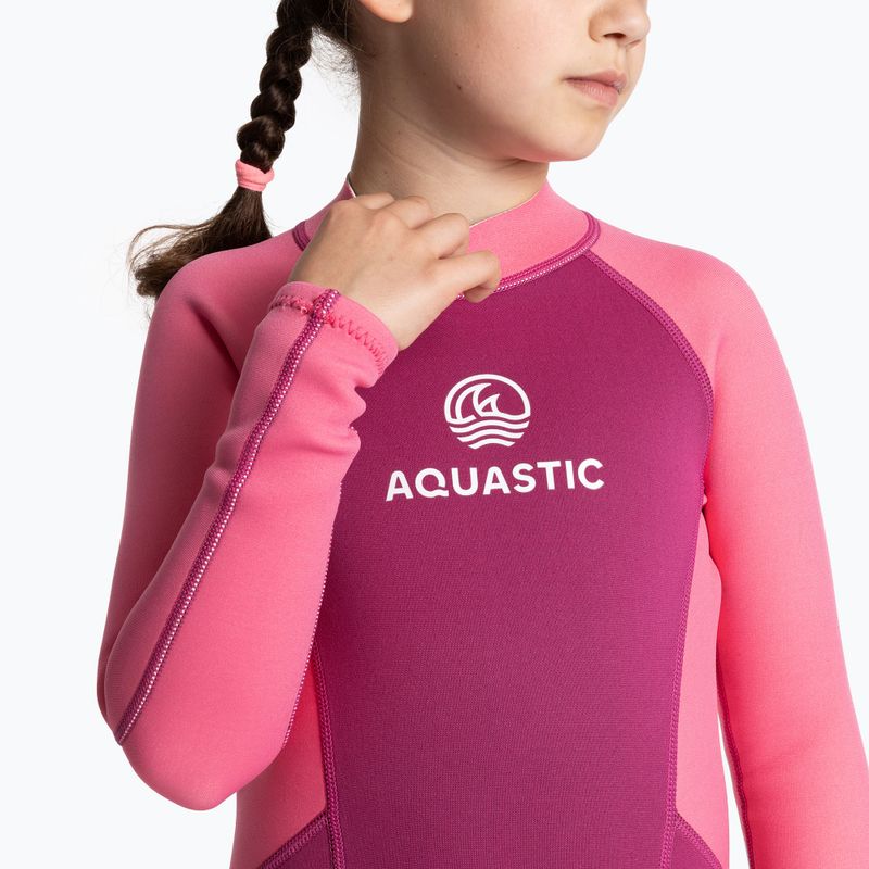 Children's swimming foam AQUASTIC Wavey LG Jrg 2 mm pink 3