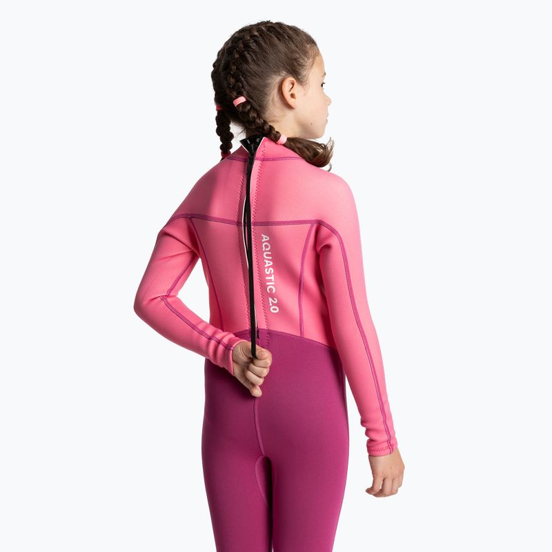 Children's swimming foam AQUASTIC Wavey LG Jrg 2 mm pink 5