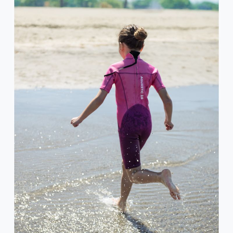 Children's swimming foam AQUASTIC Wavey Jrg 2 mm pink 14