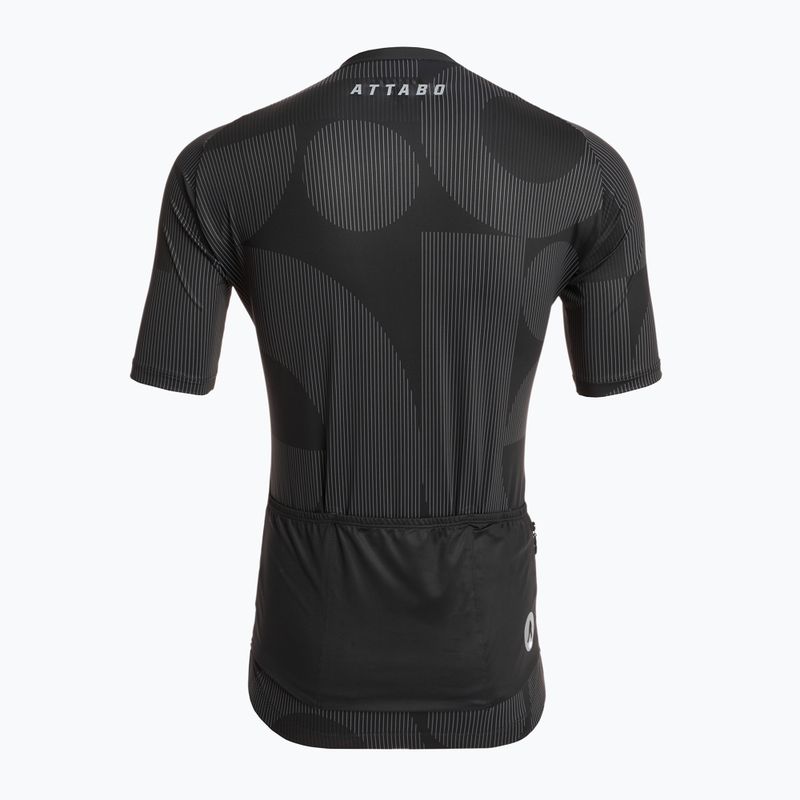 Men's ATTABO Vites cycling jersey black 7