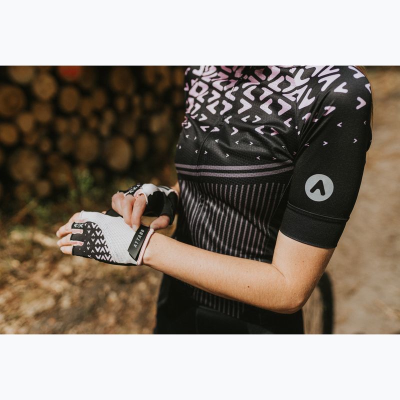 Women's cycling jersey ATTABO Tevi WMNS black/pink 17