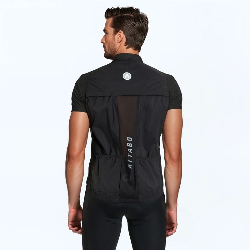 ATTABO Cahayo Vest Windproof bike waistcoat black 3