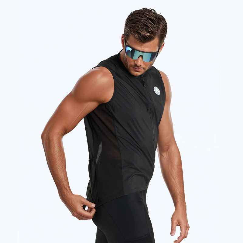 ATTABO Cahayo Vest Windproof bike waistcoat black 4
