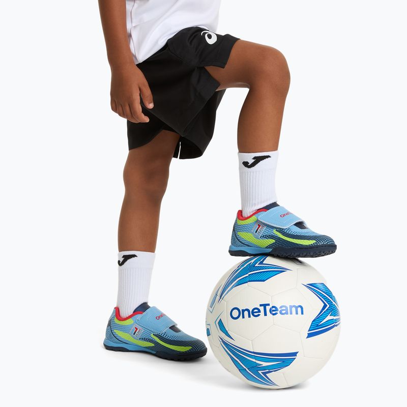 OneTeam Robero Junior TF children's football boots blue/blue 3