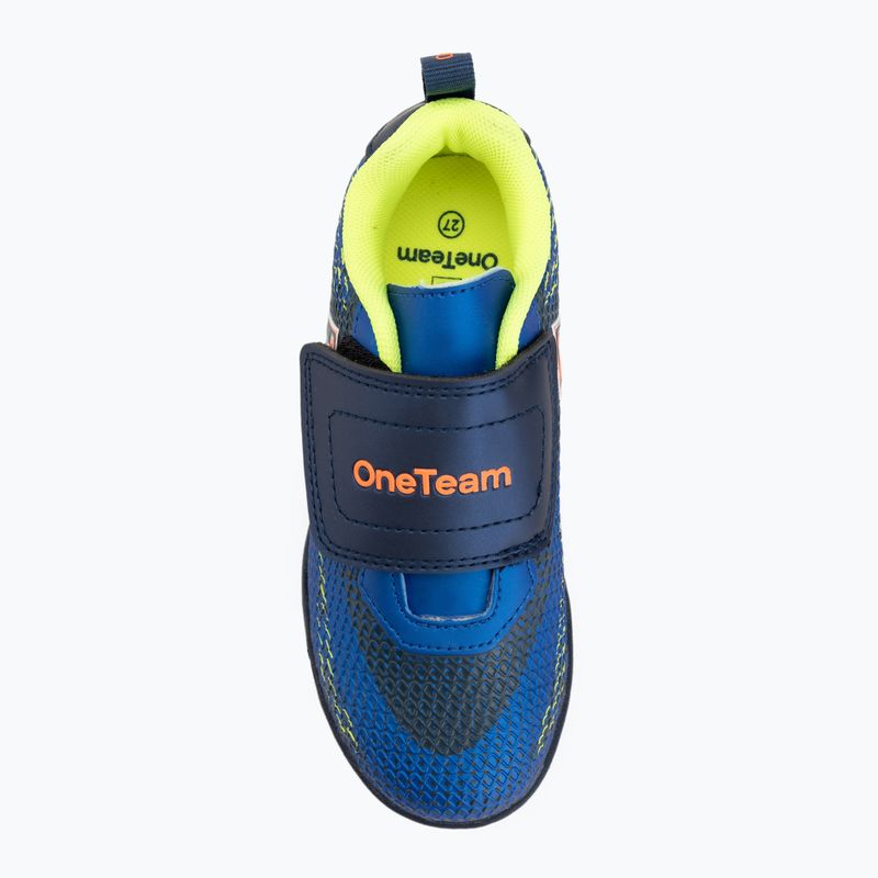 Children's football boots OneTeam Robero Junior TF navy/blue 5