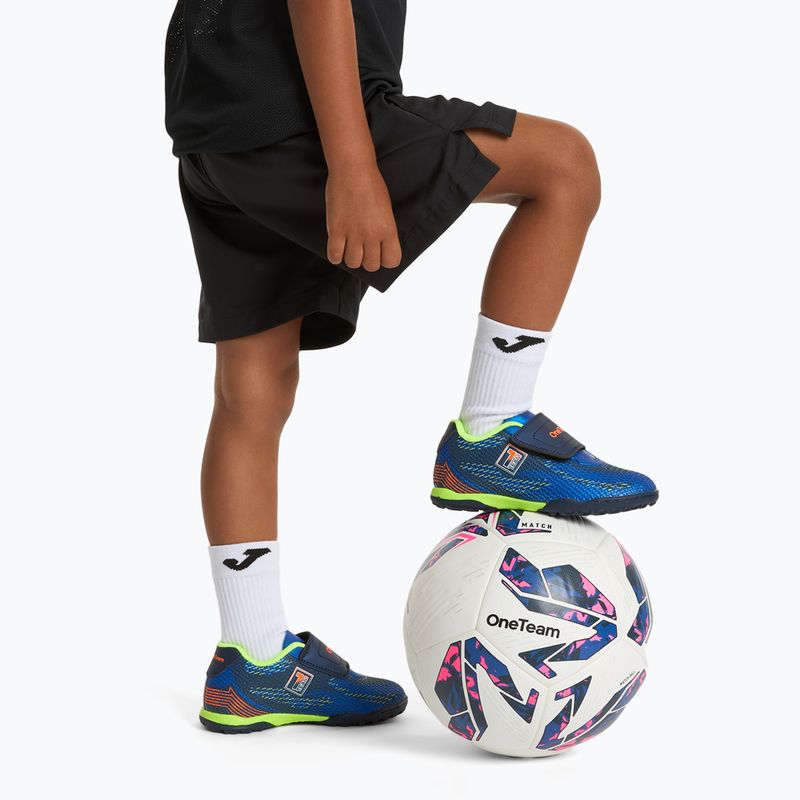 Children's football boots OneTeam Robero Junior TF navy/blue 3