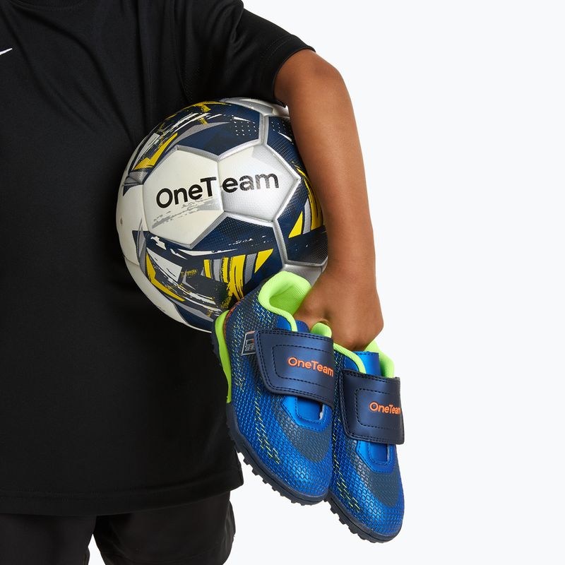 Children's football boots OneTeam Robero Junior TF navy/blue 12