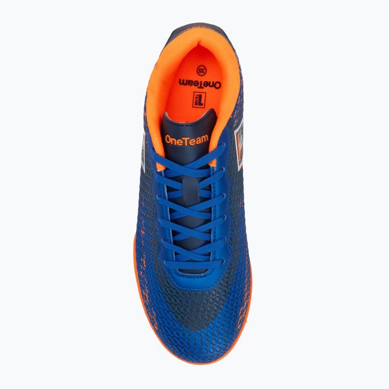 Children's football boots OneTeam Robero Teen IC navy/orange 5