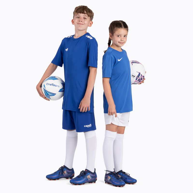 Children's football boots OneTeam Robero Teen FG/AG navy/orange 14