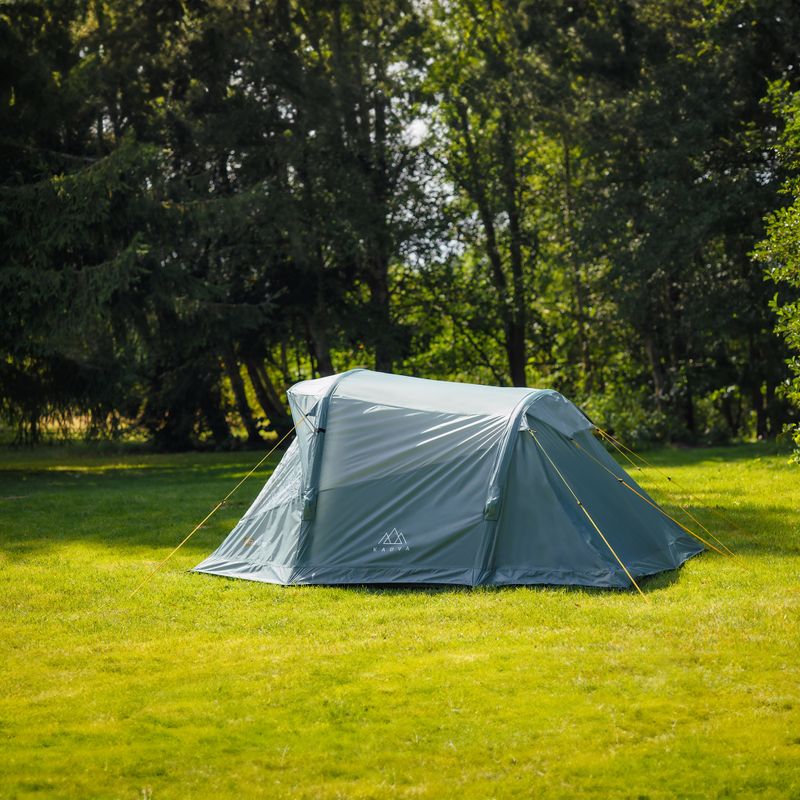 3-person inflatable camping tent KADVA AIRcamp 3 green 5