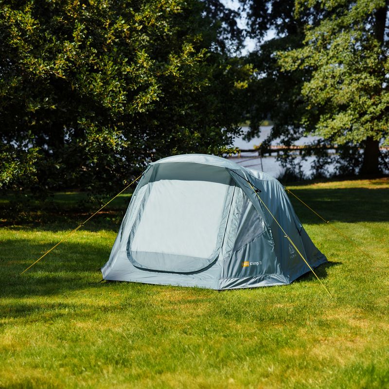 3-person inflatable camping tent KADVA AIRcamp 3 green 11