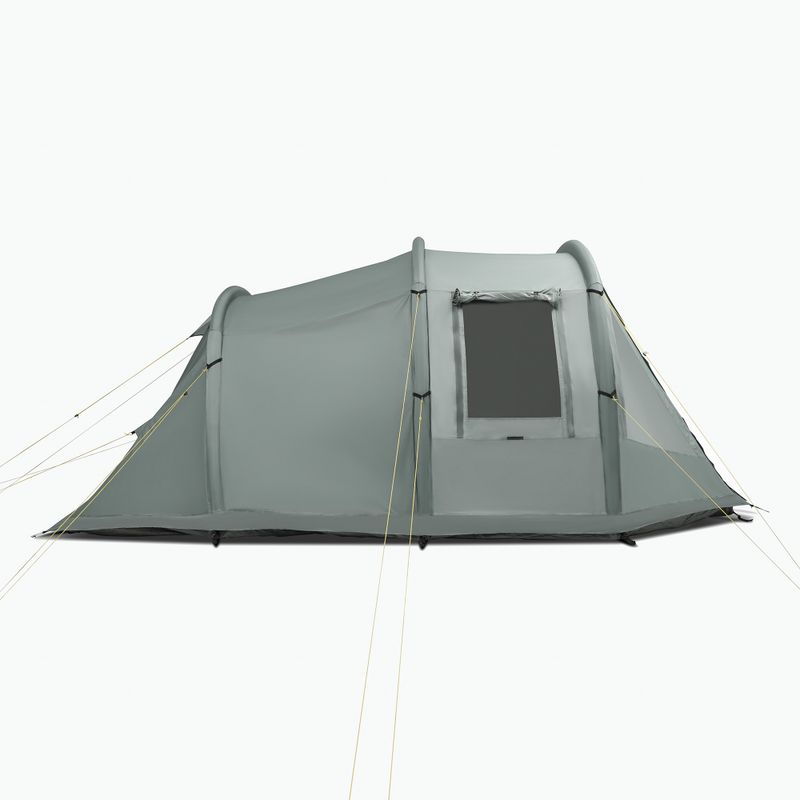 4-person inflatable camping tent KADVA AIRcamp 4.4 green 5