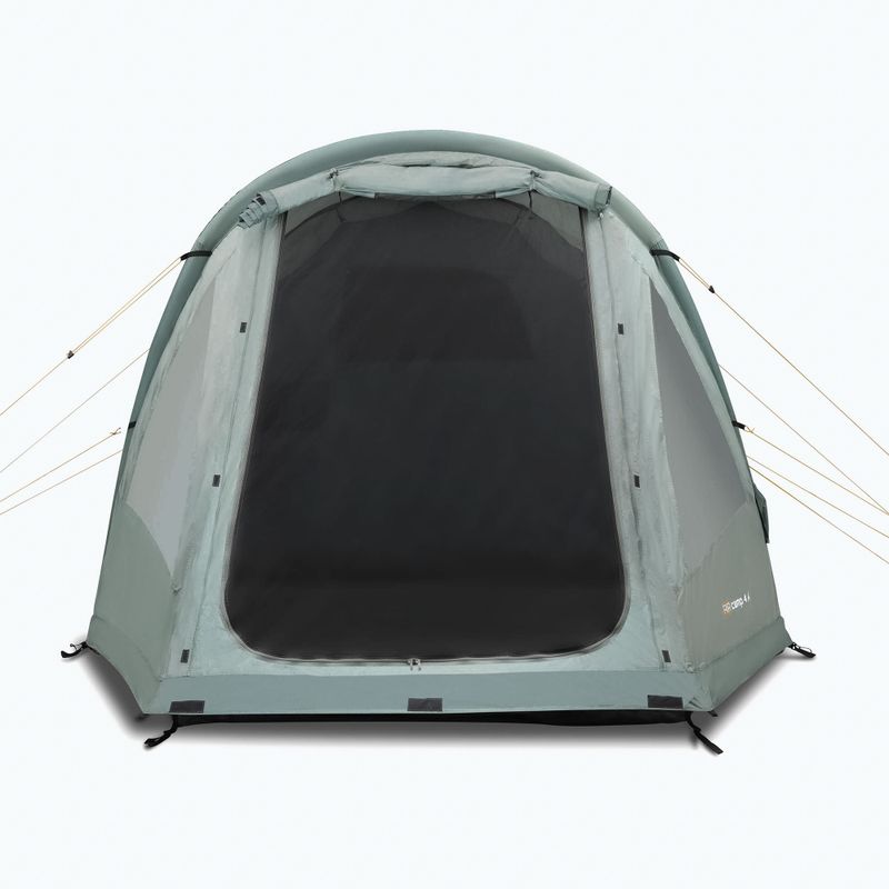 4-person inflatable camping tent KADVA AIRcamp 4.4 green 12