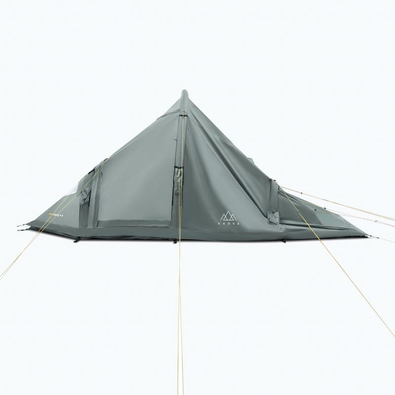 4-person inflatable camping tent KADVA AIRcamp 4.4 green 19