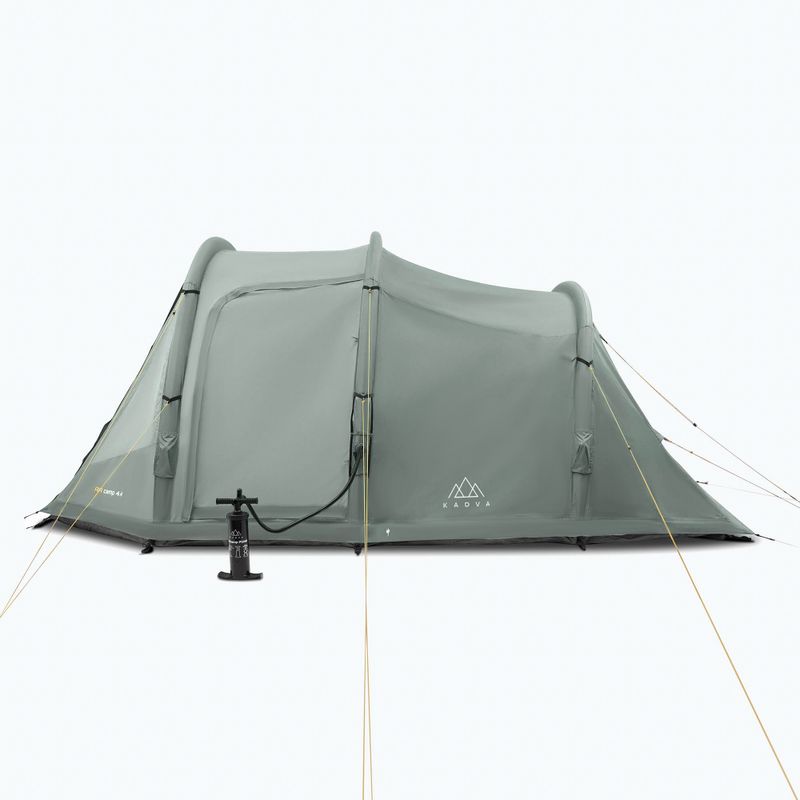 4-person inflatable camping tent KADVA AIRcamp 4.4 green 21
