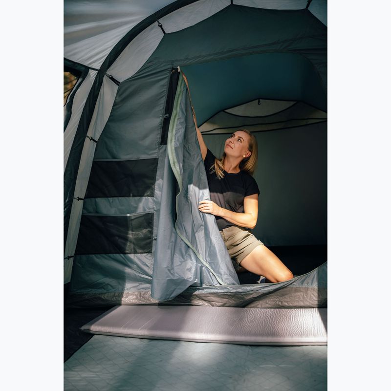 4-person inflatable camping tent KADVA AIRcamp 4.4 green 27