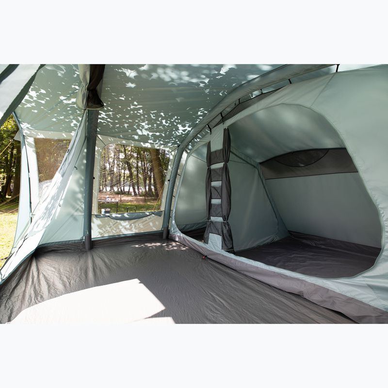 Inflatable 6-person camping tent KADVA AIRcamp 6.24 green 30