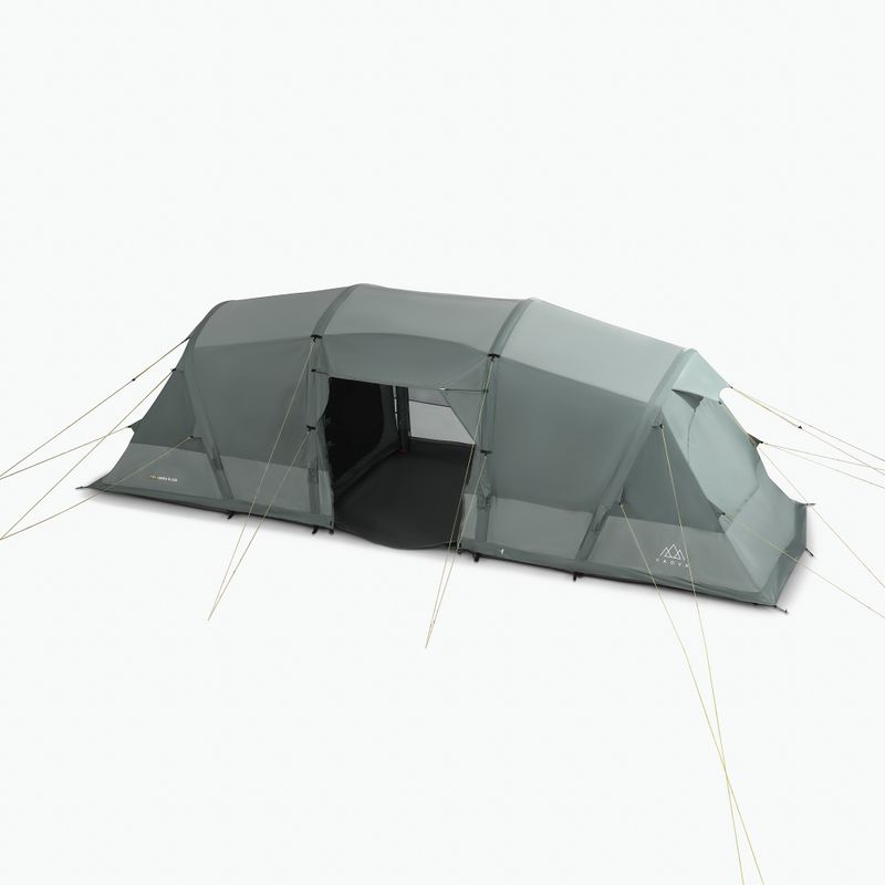 Inflatable 6-person camping tent KADVA AIRcamp 6.33 green 2