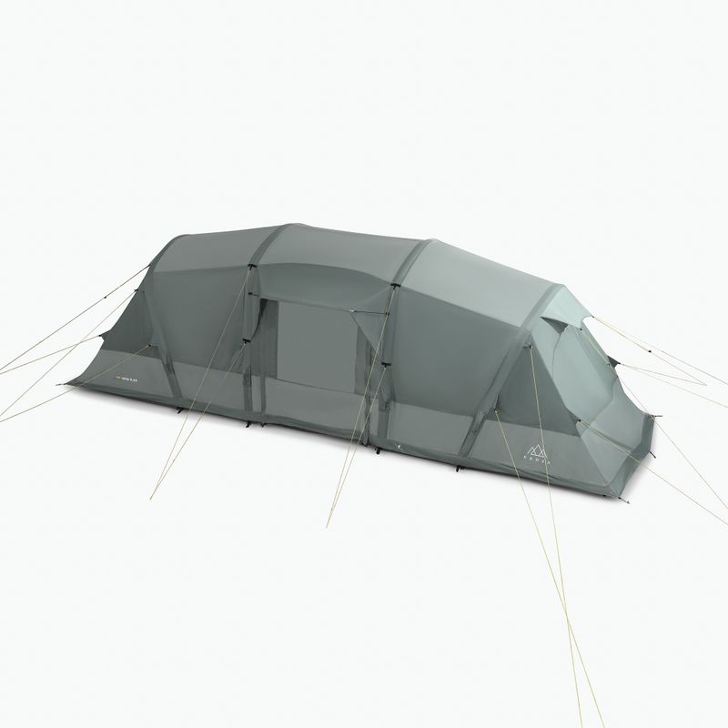 Inflatable 6-person camping tent KADVA AIRcamp 6.33 green 22