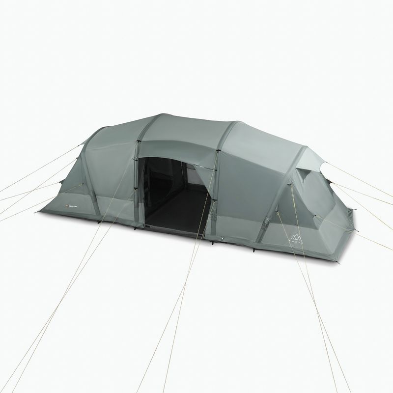 8-Person Inflatable Camping Tent KADVA AIRcamp 8.44 Green 3