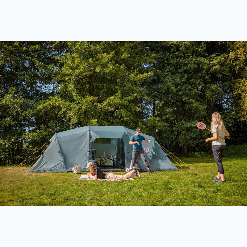 8-Person Inflatable Camping Tent KADVA AIRcamp 8.44 Green 27