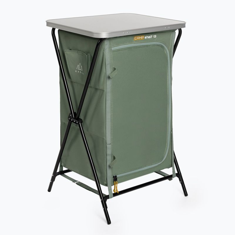 KADVA CAMPshelf 13 green camping cabinet